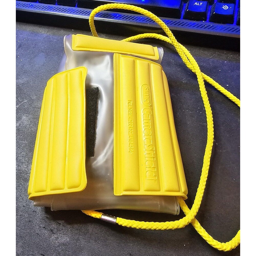 Vintage SIMA CameraShield Underwater Camera Protector Complete w/ Manual & Clamp